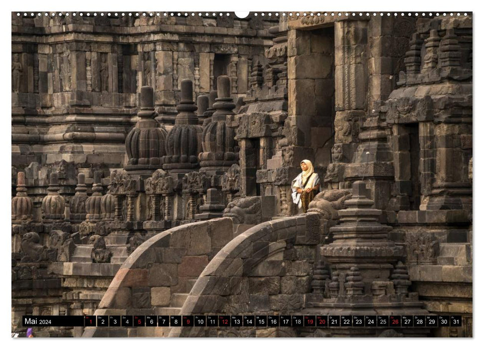 Yogyakarta - Indonesia (CALVENDO Premium Wall Calendar 2024) 