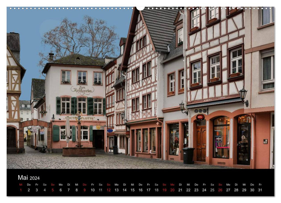 Mainz - Ansichtssache (CALVENDO Premium Wandkalender 2024)