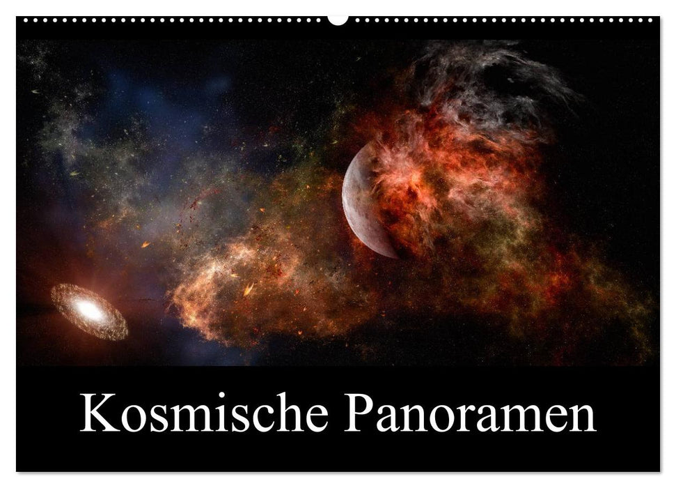 Kosmische Panoramen (CALVENDO Wandkalender 2024)