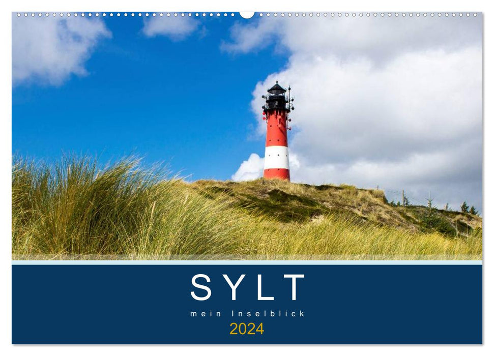 Sylt ma vue sur l'île (Calendrier mural CALVENDO 2024) 
