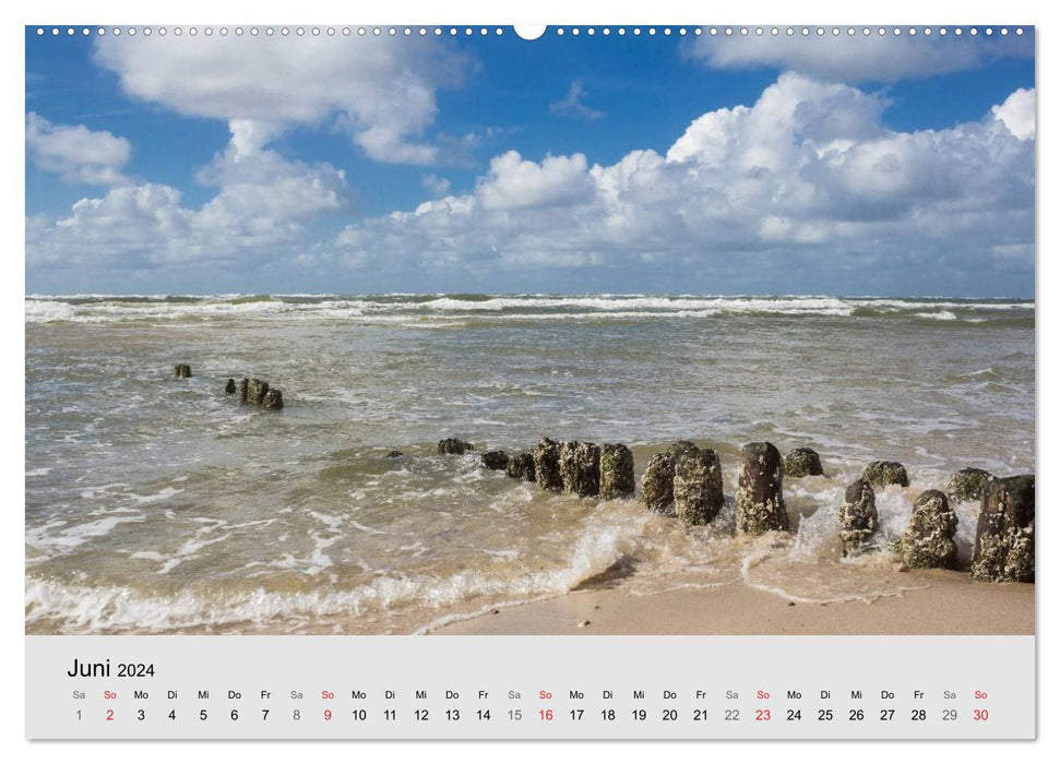 Sylt ma vue sur l'île (Calendrier mural CALVENDO 2024) 