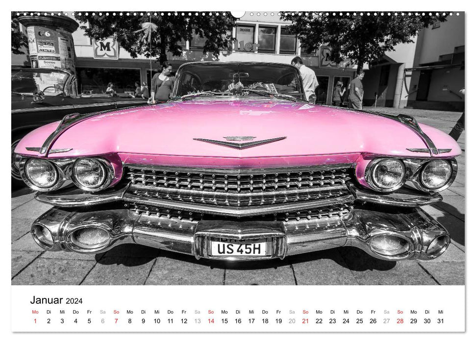 Classic Dream Cars (CALVENDO Premium Wandkalender 2024)