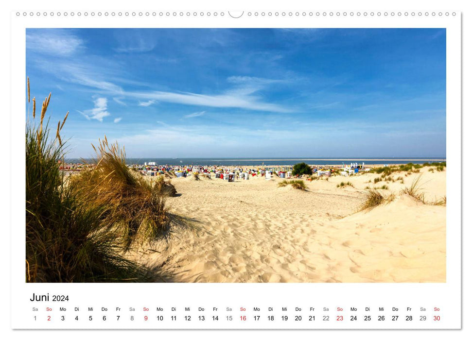 East Frisia - Tour (CALVENDO wall calendar 2024) 