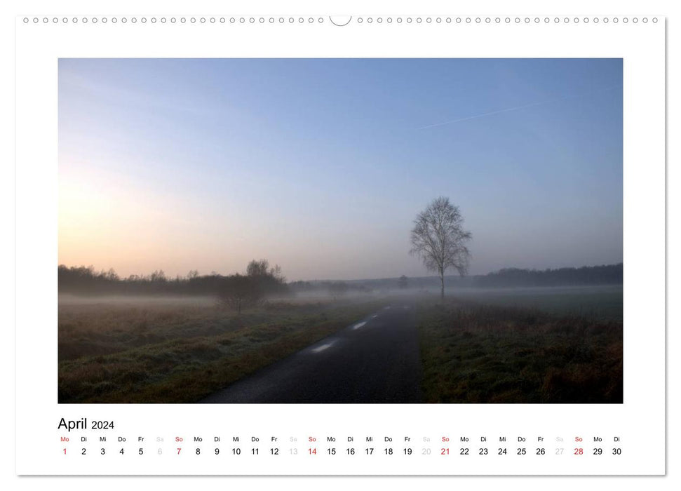 Winter in Teufelsmoor (CALVENDO wall calendar 2024) 