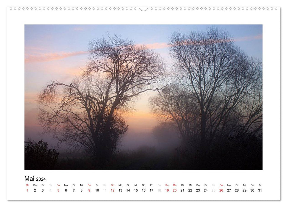 Winter im Teufelsmoor (CALVENDO Wandkalender 2024)