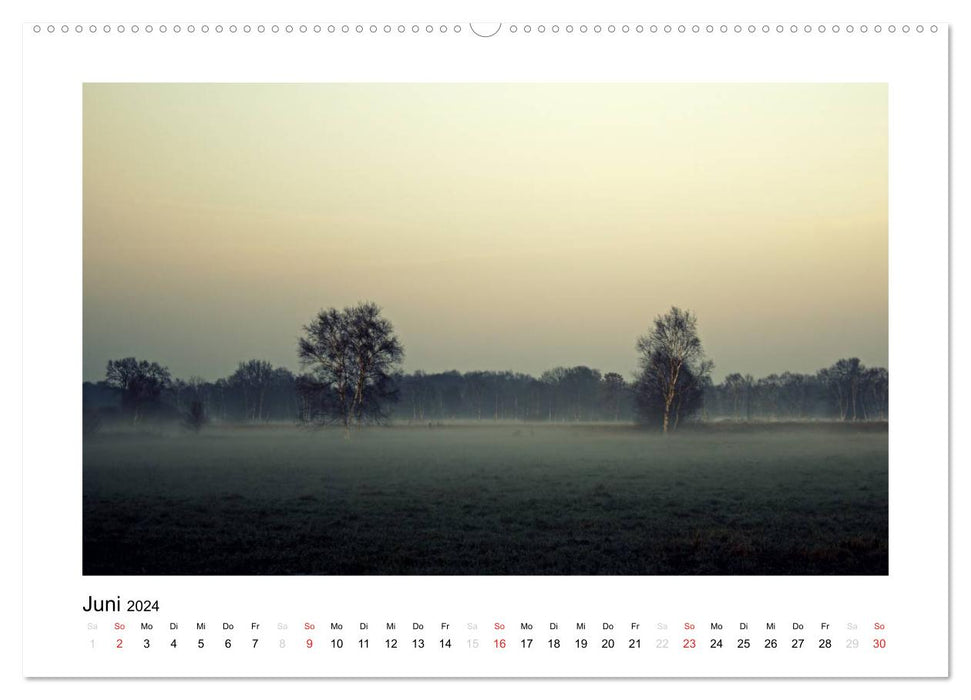 Winter im Teufelsmoor (CALVENDO Wandkalender 2024)