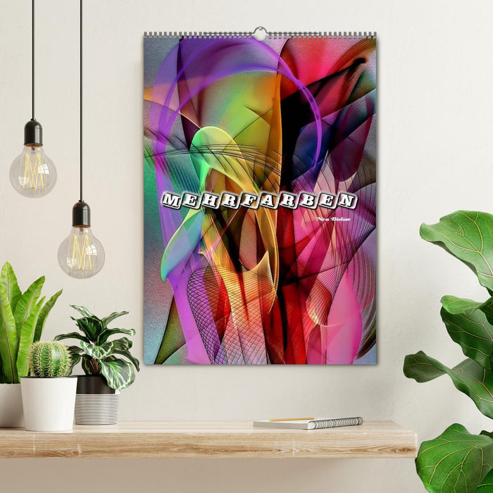 Multicolor by Nico Bielow (CALVENDO wall calendar 2024) 