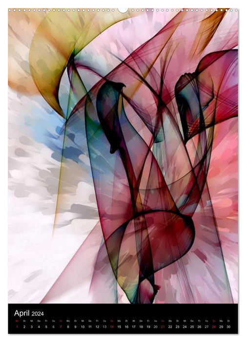 Multicolore de Nico Bielow (Calendrier mural CALVENDO 2024) 