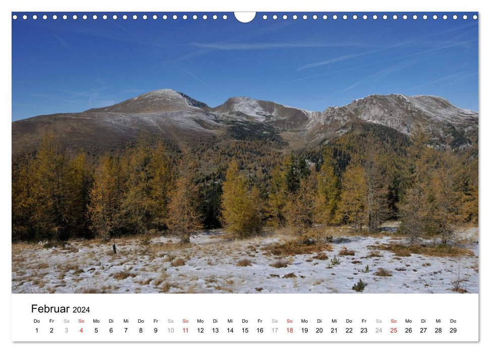 Unknown Carinthia (CALVENDO wall calendar 2024) 