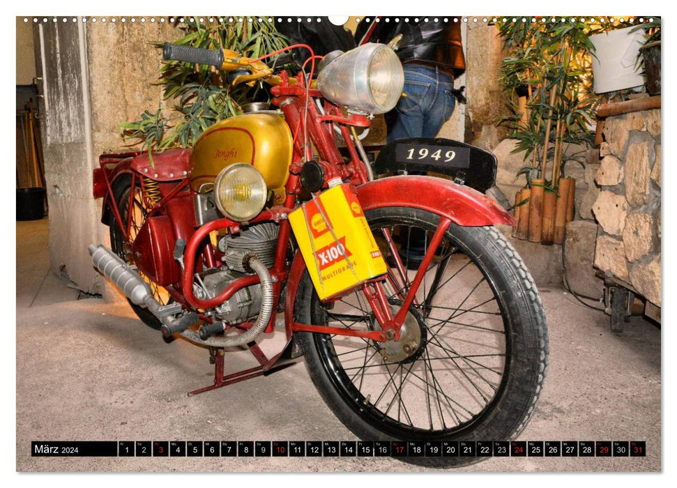 Voitures anciennes - trésors sur roues (Calendrier mural CALVENDO 2024) 