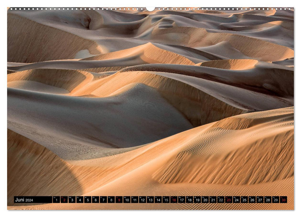 RUB AL-KHALI - Fascination of sandy desert (CALVENDO wall calendar 2024) 