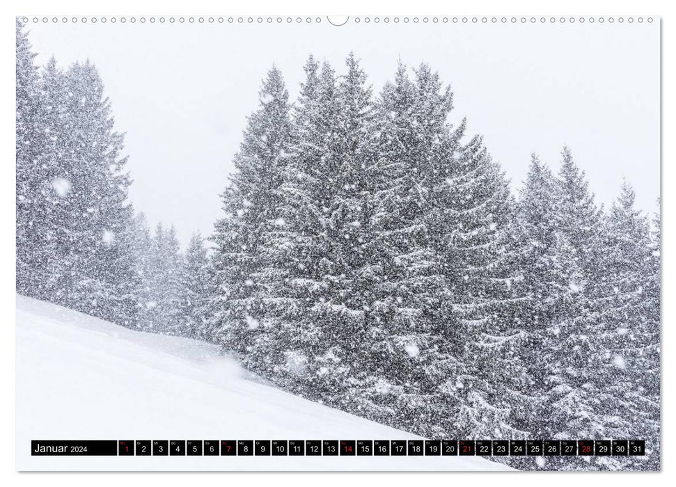 HOCHKÖNIG - Gipfel der Salzburger Alpen (CALVENDO Wandkalender 2024)