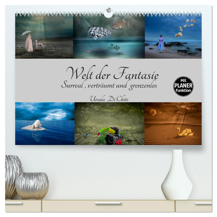 World of Fantasy - Surreal, dreamy and limitless (CALVENDO Premium Wall Calendar 2024) 