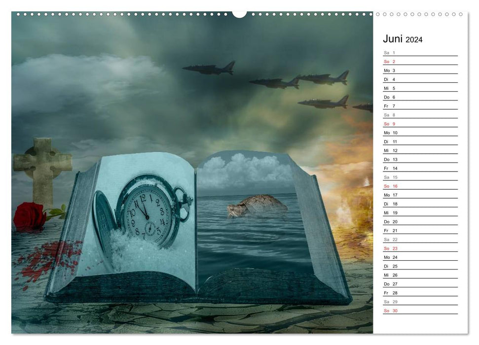 Welt der Fantasie - Surreal, verträumt und grenzenlos (CALVENDO Premium Wandkalender 2024)