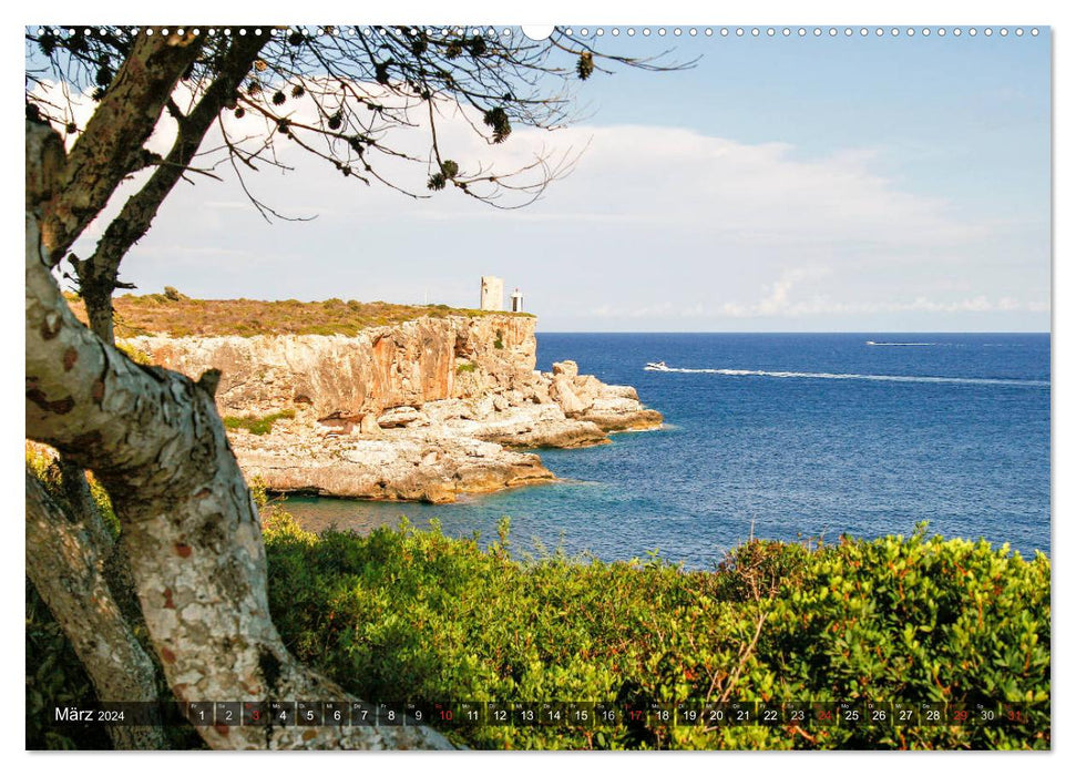 Majorque - le charme d'une île (calendrier mural CALVENDO 2024) 