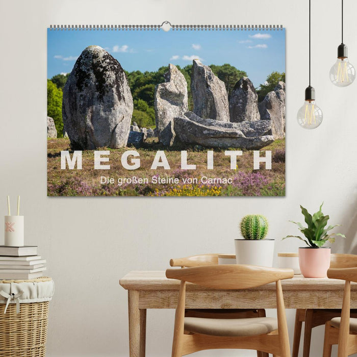 Megalith. The Great Stones of Carnac (CALVENDO Wall Calendar 2024) 