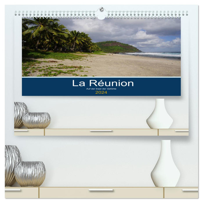 La Réunion - Sur l'île des sentiments (Calendrier mural Premium CALVENDO 2024) 