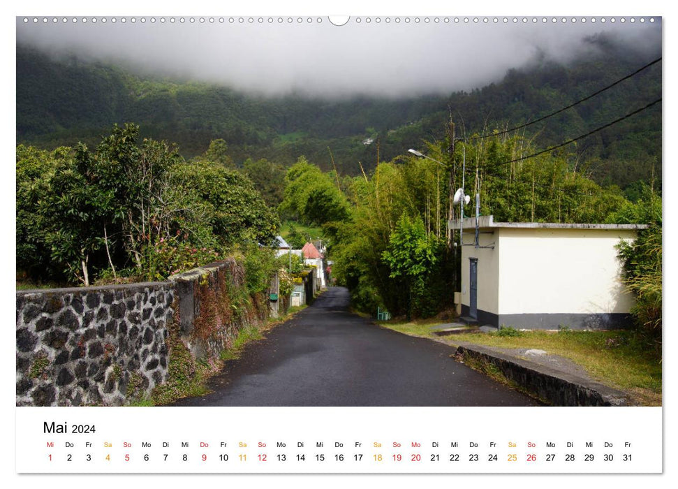 La Réunion - Sur l'île des sentiments (Calendrier mural Premium CALVENDO 2024) 