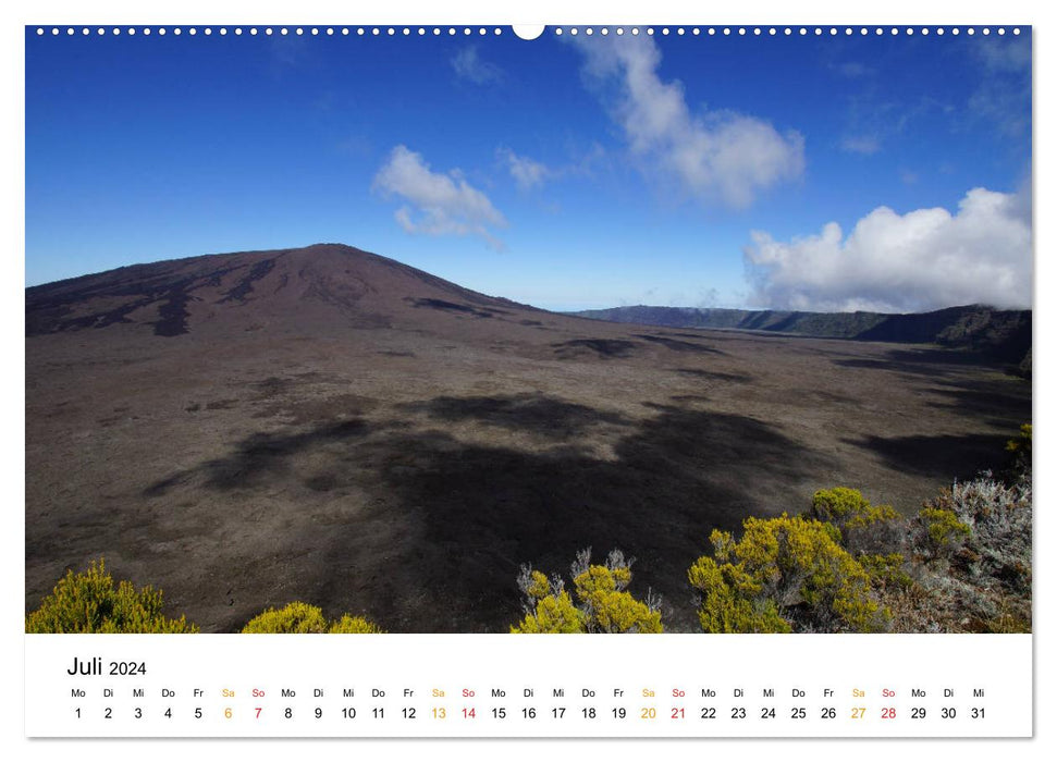 La Réunion - Sur l'île des sentiments (Calendrier mural Premium CALVENDO 2024) 