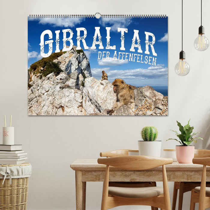 Gibraltar - the Monkey Rock (CALVENDO wall calendar 2024) 