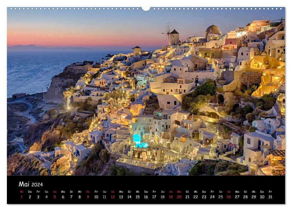 Villes brillantes (Calendrier mural CALVENDO Premium 2024) 