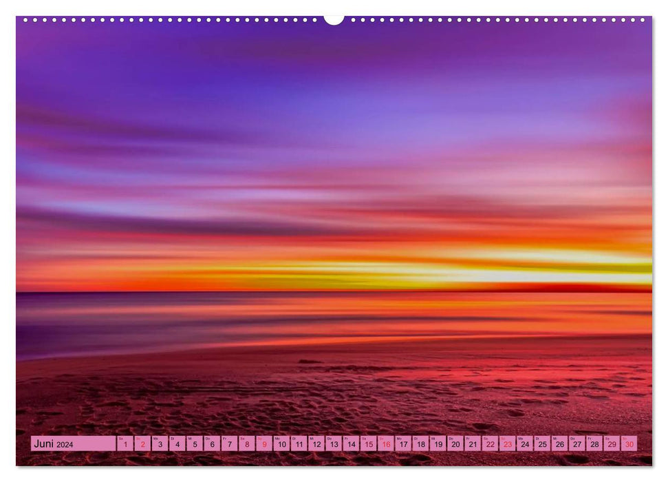 Purple - the mystical color (CALVENDO Premium Wall Calendar 2024) 