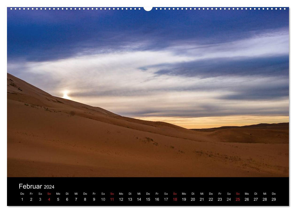 Mongolei - Zwischen Mittelalter und Moderne (CALVENDO Wandkalender 2024)