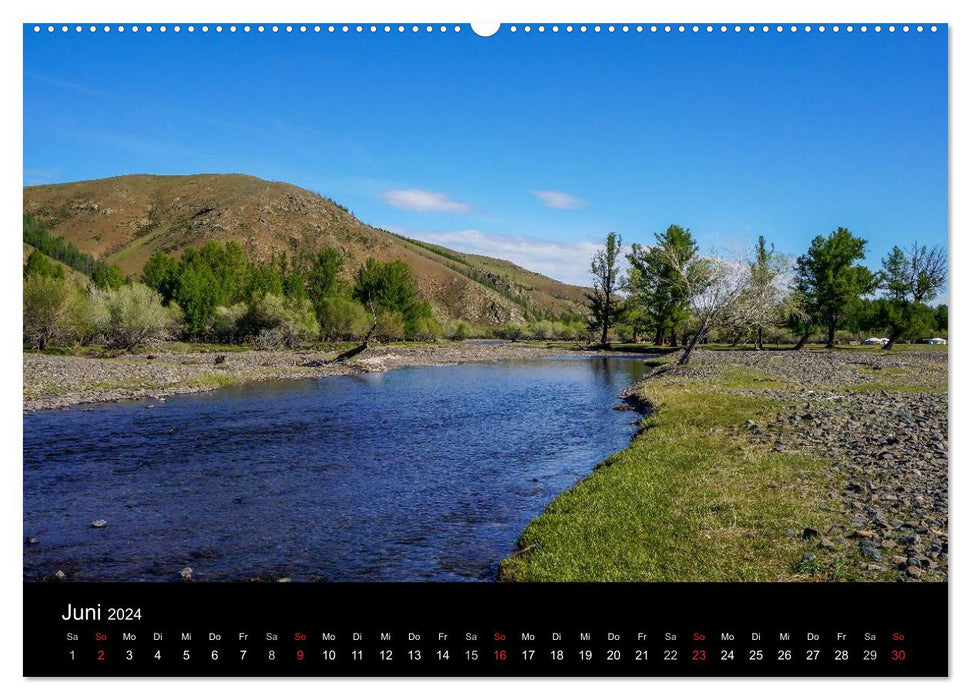 Mongolei - Zwischen Mittelalter und Moderne (CALVENDO Wandkalender 2024)