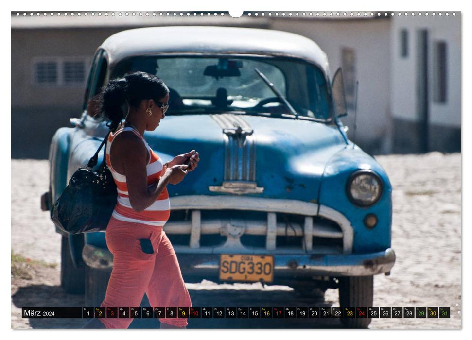 Cuba - pure fascination (CALVENDO wall calendar 2024) 