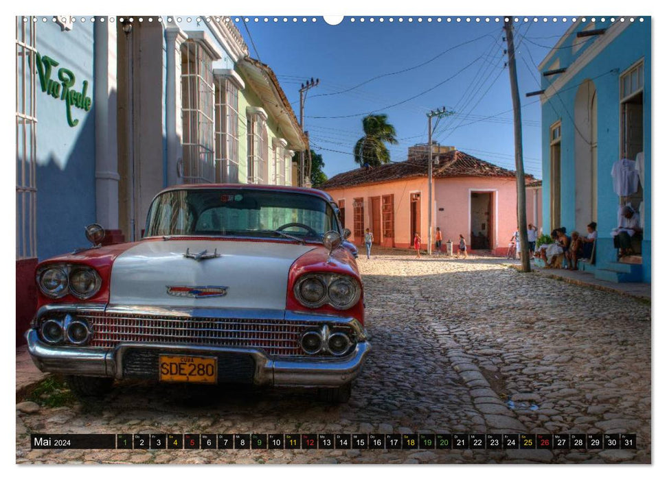 Cuba - pure fascination (CALVENDO wall calendar 2024) 