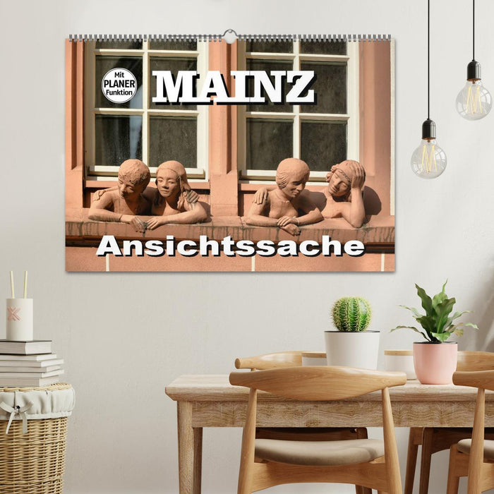 Mainz - Ansichtssache (CALVENDO Wandkalender 2024)