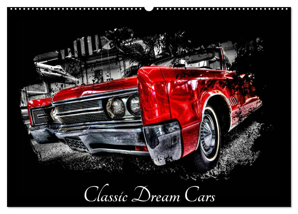 Classic Dream Cars (calendrier mural CALVENDO 2024) 