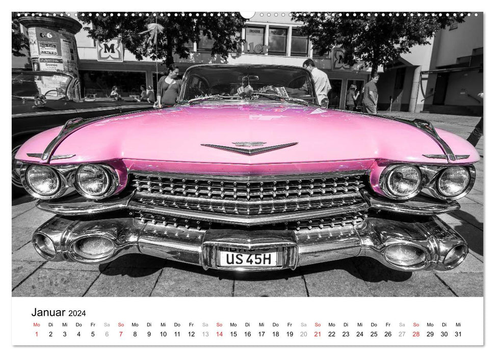 Classic Dream Cars (CALVENDO wall calendar 2024) 