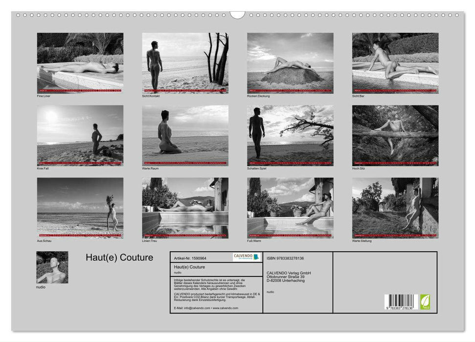 Haut(e) Couture (CALVENDO wall calendar 2024) 