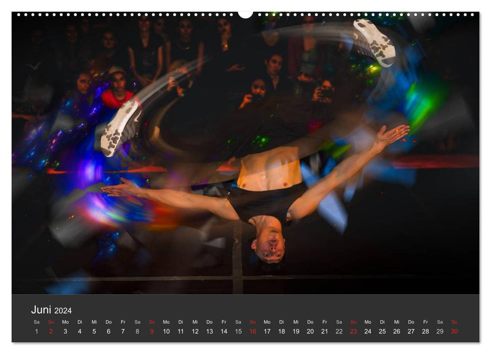 Break Dance B-boys &amp; B-girls (Calendrier mural CALVENDO 2024) 