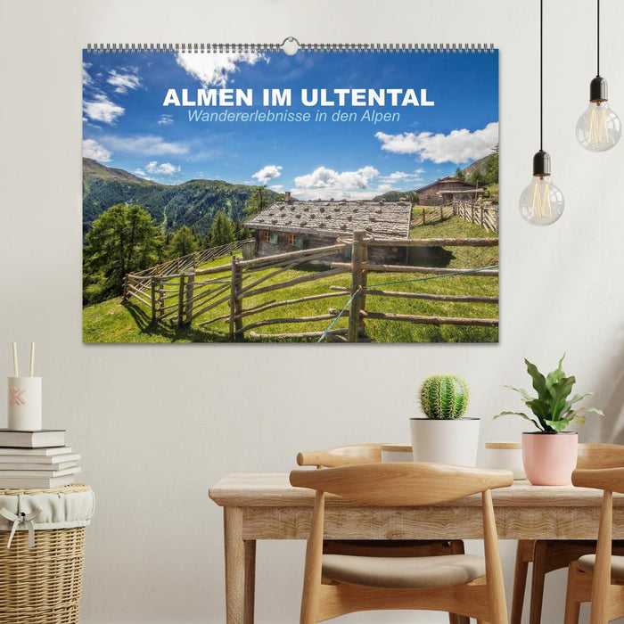 Almen im Ultental (CALVENDO Wandkalender 2024)