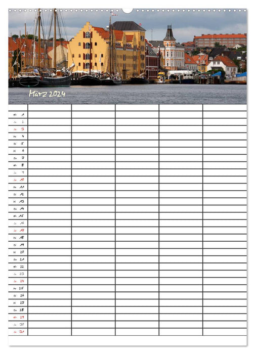 Denmark - Baltic Sea Coast (CALVENDO wall calendar 2024) 