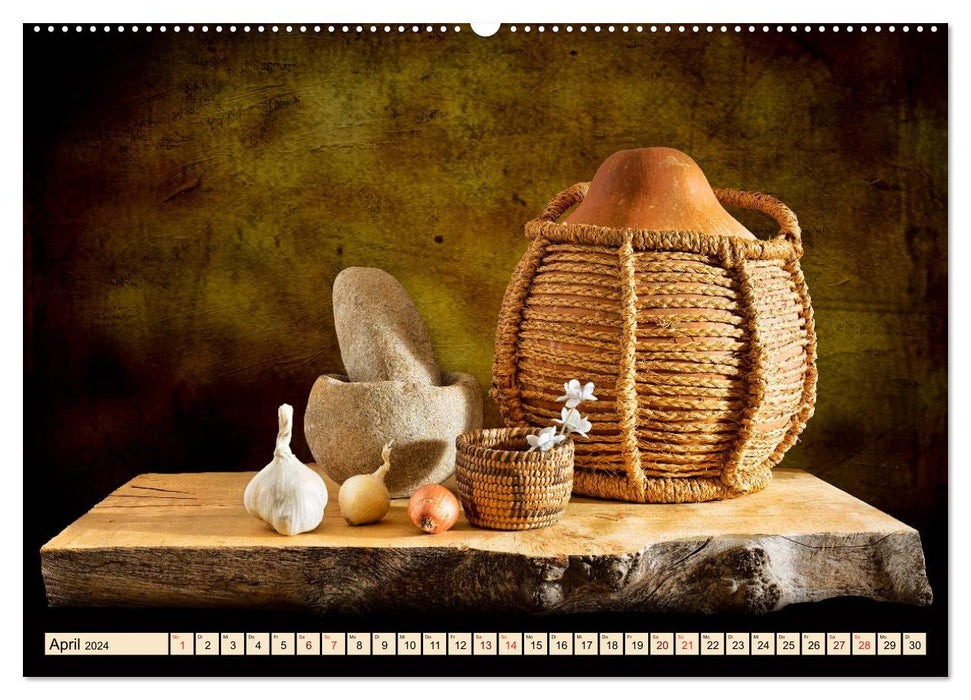 Nature morte - mais avec style (Calendrier mural CALVENDO 2024) 