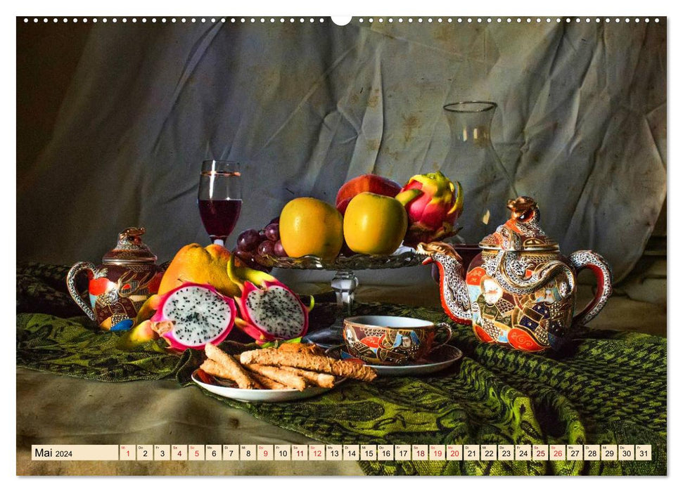 Nature morte - mais avec style (Calendrier mural CALVENDO 2024) 