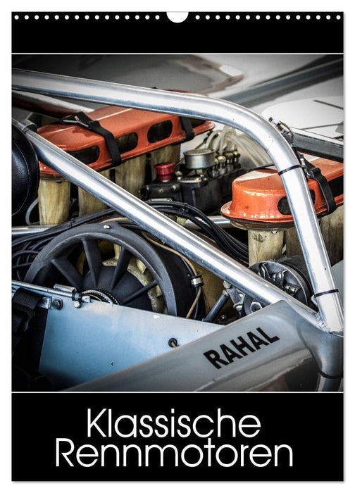 Classic racing engines (CALVENDO wall calendar 2024) 