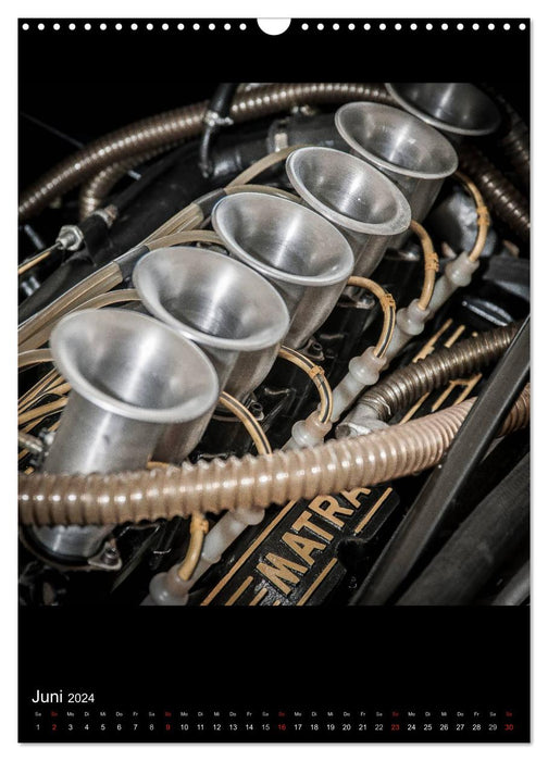 Classic racing engines (CALVENDO wall calendar 2024) 