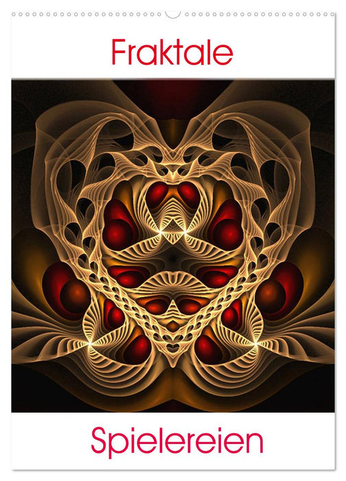 Manigances fractales (Calendrier mural CALVENDO 2024) 