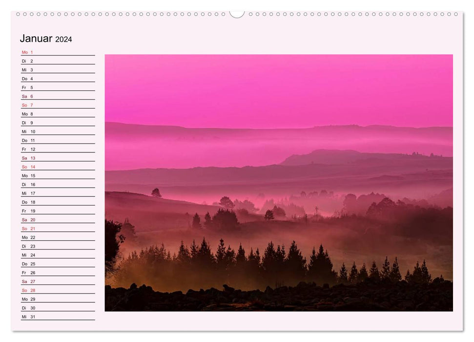 Purple - the mystical color (CALVENDO wall calendar 2024) 