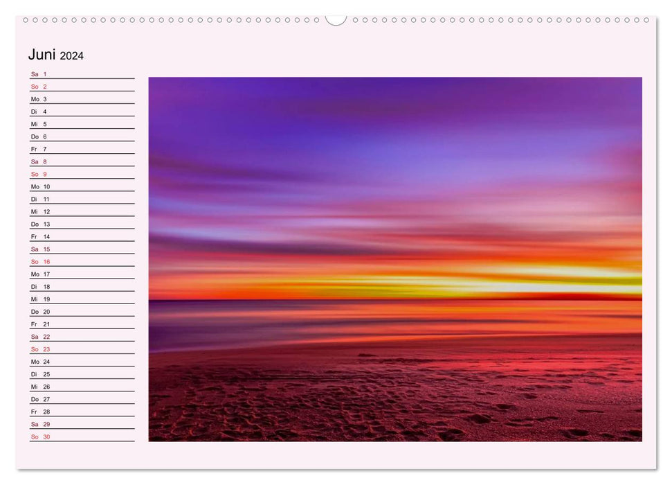 Purple - the mystical color (CALVENDO wall calendar 2024) 