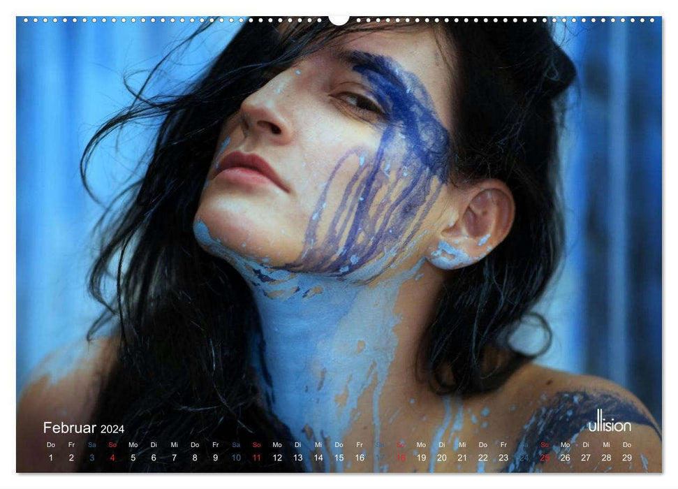 Cleothia Farbspiele (CALVENDO Premium Wandkalender 2024)