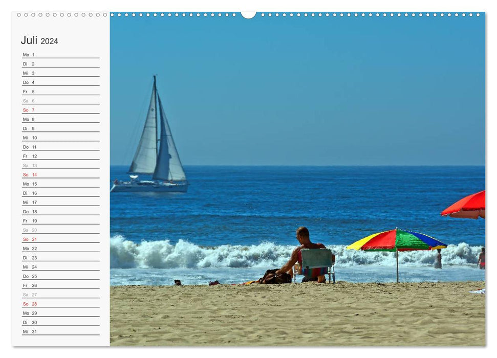 KALIFORNIEN Küstenimpressionen (CALVENDO Premium Wandkalender 2024)