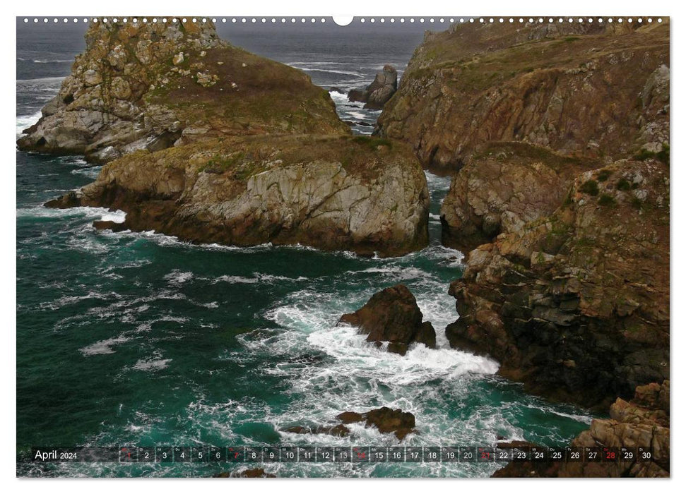 Rock in the surf (Calendrier mural CALVENDO 2024) 