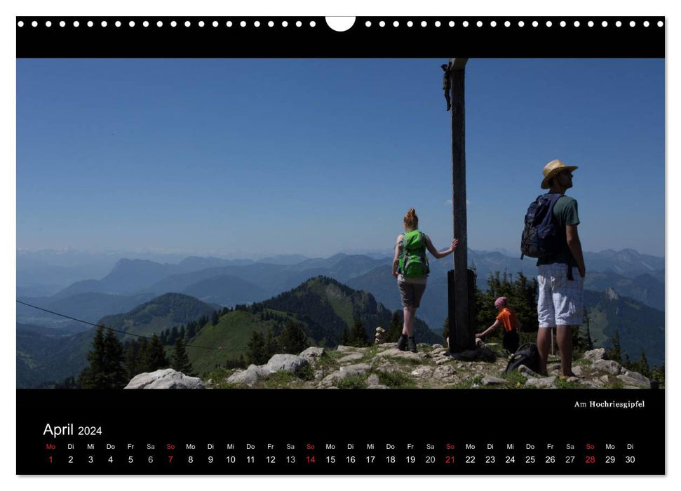 Unterwegs auf dem Maximiliansweg (CALVENDO Wandkalender 2024)