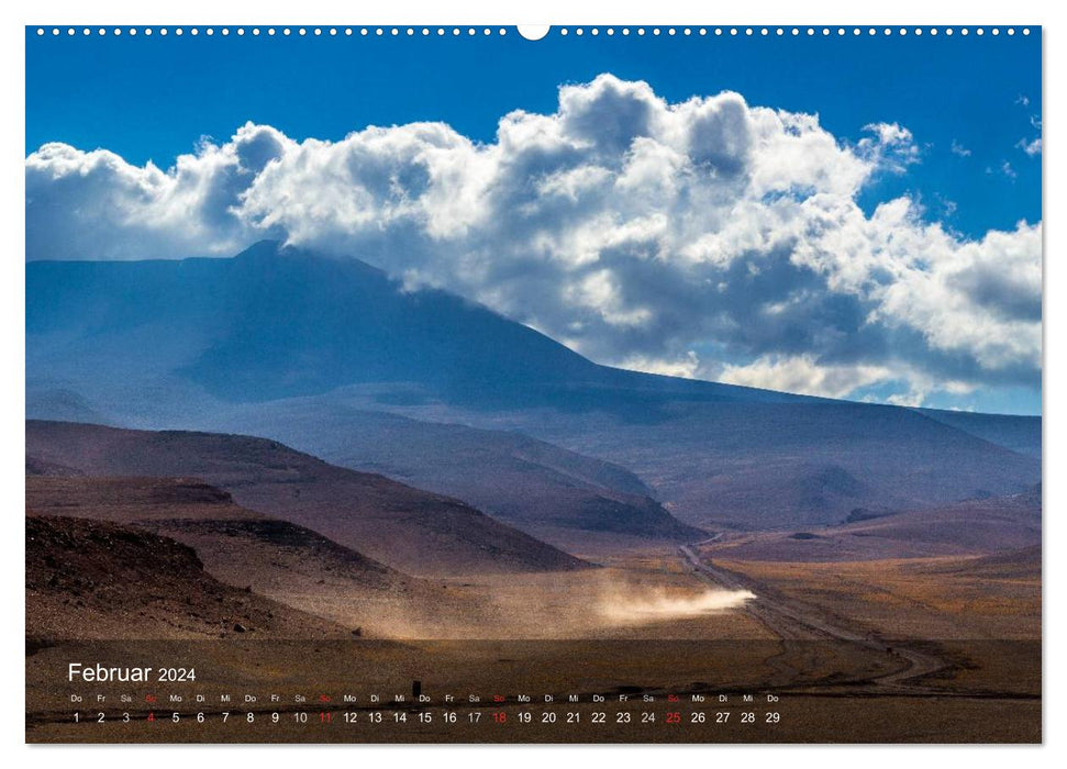 Atacama – Farbsinfonie im Norden Chiles (CALVENDO Premium Wandkalender 2024)