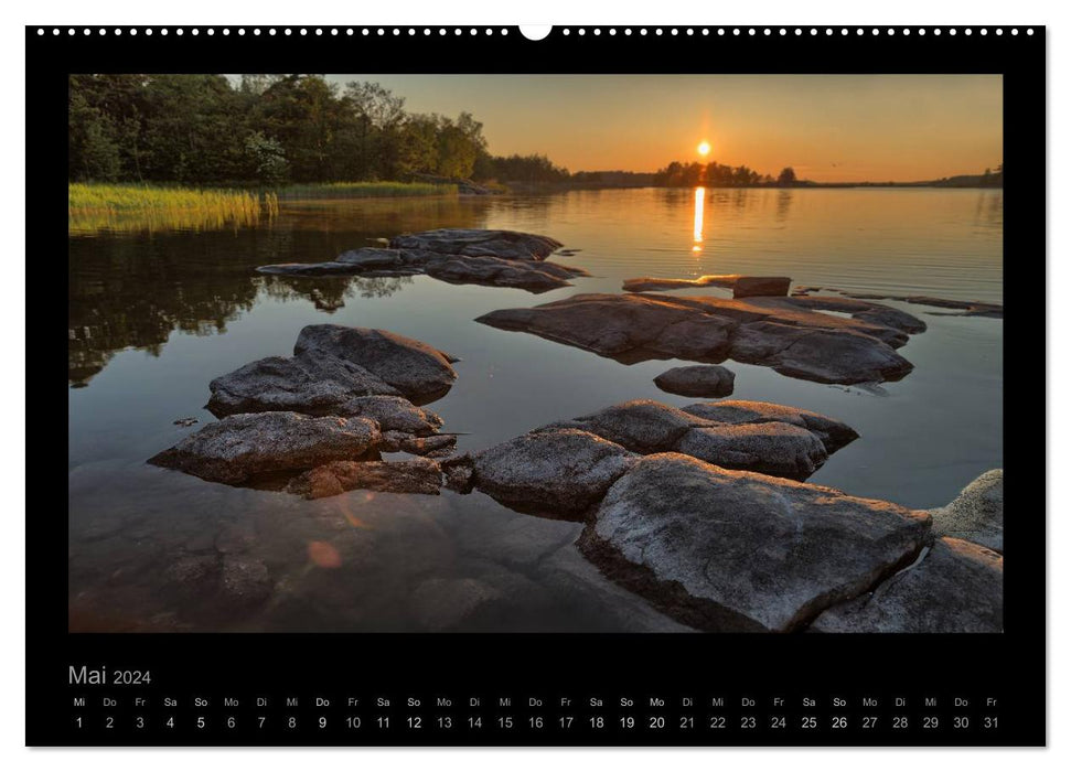 Finlande – Fascination Sud-Ouest (Calvendo Premium Wall Calendar 2024) 